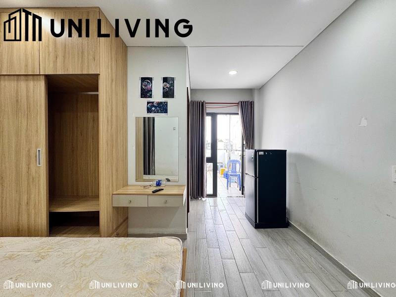 Studio full nội thất tách bếp sân thượng lớn gần đh văn lang - Ảnh 4