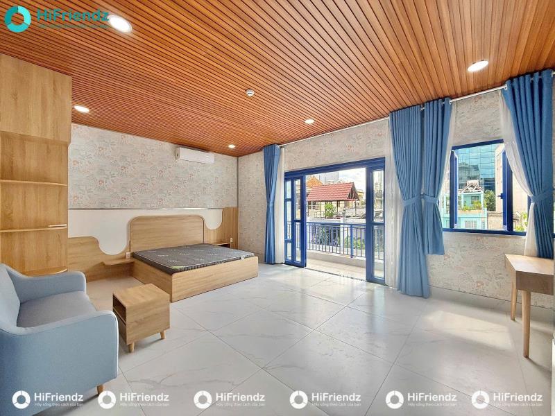 Cho thuê căn hộ studio ban công rộng rãi 40m2 | gần công viên gia định - phú nhuận - bình thạnh - Ảnh 3