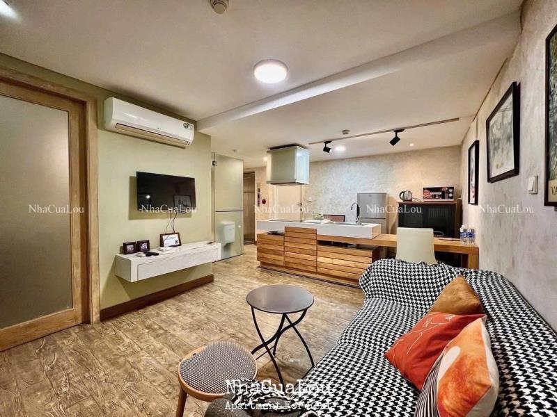🏡 Cho thuê căn hộ cao cấp full nội thất gần hoàng hoa thám – tiện đi nhà ga t3