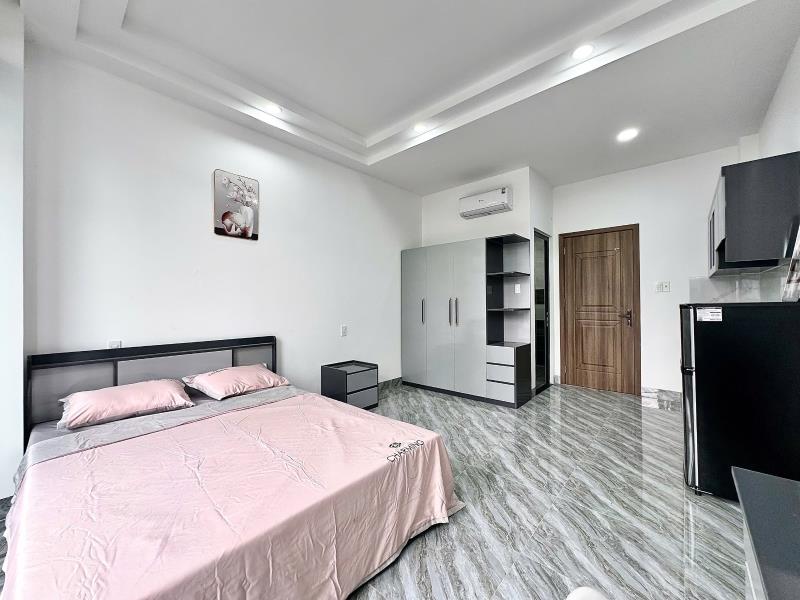 Căn hộ mới 100% ban công - full nội thất gần cv gia định - Ảnh 3