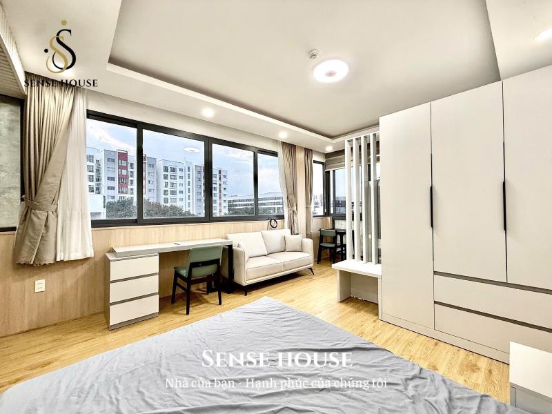 Studio full cửa sổ trời 40m2 | đi bộ qua aeon mall | full nt | view kính siêu thoáng - Ảnh 4