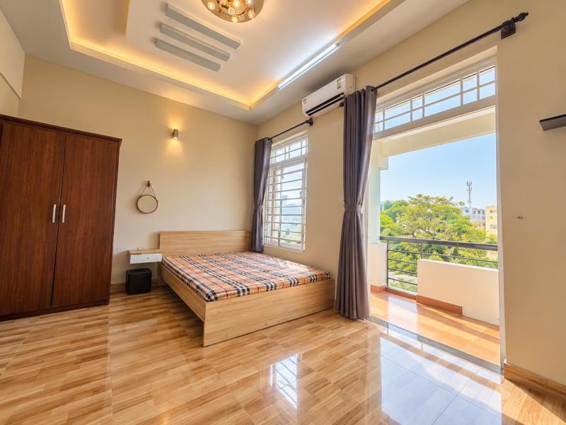 Cho thuê căn hộ ban công view sông thoáng mát, full nội thất – gần đại học vlu, iuh - bình lợi, quận bình thạnh