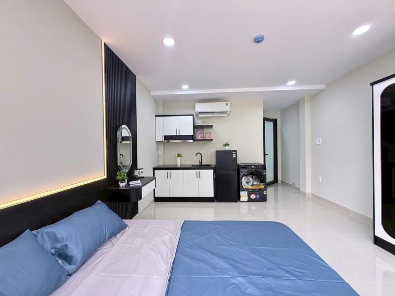 Căn hộ bếp riêng máy giặt riêng & cửa sổ thoáng 42m2 nguyễn gia trí, bình thạnh | gần uth & ngoại thương - Ảnh 2