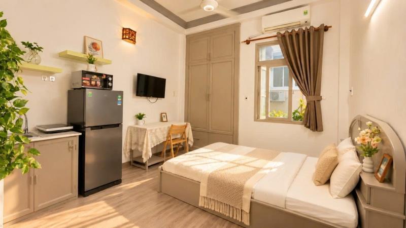 Căn hộ mới tinh 6tr full nội thất, cửa sổ siêu thoáng tại lê văn sỹ, phú nhuận / quận 3, sát sân bay & quận 1 - Ảnh 4