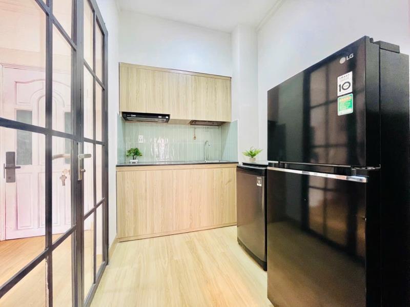 Cho thuê căn hộ 1 phòng ngủ full nội thất giáp q1 – ban công lớn đường lê trực, bình thạnh - Ảnh 4
