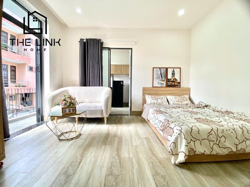 Cho thuê căn hộ 1pn bình thạnh – có công riêng – full nội thất – máy giặt riêng – thang máy – gần hàng xanh - Ảnh 2