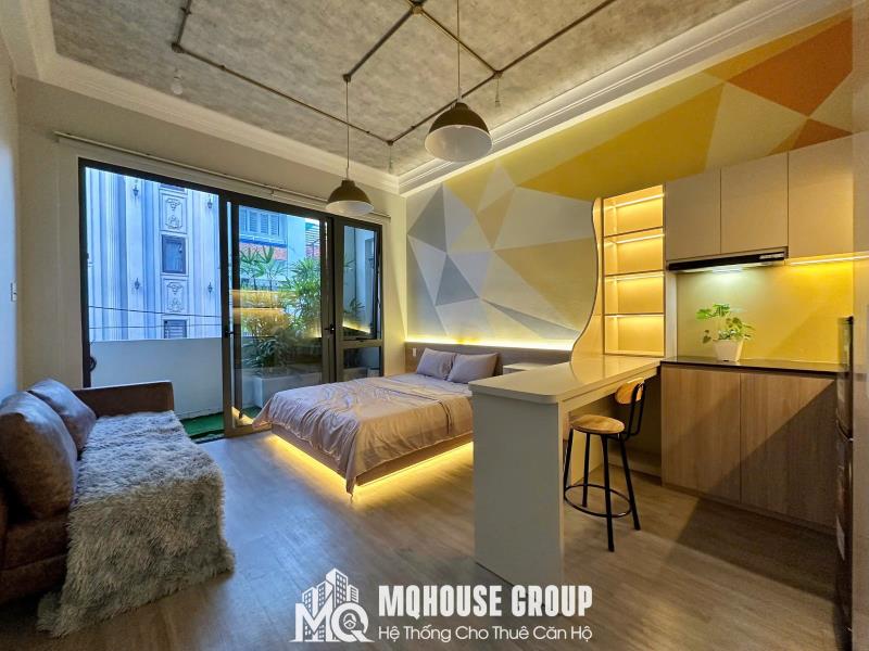 Cho thuê phòng studio mới gần ngã 5 chuồng chó