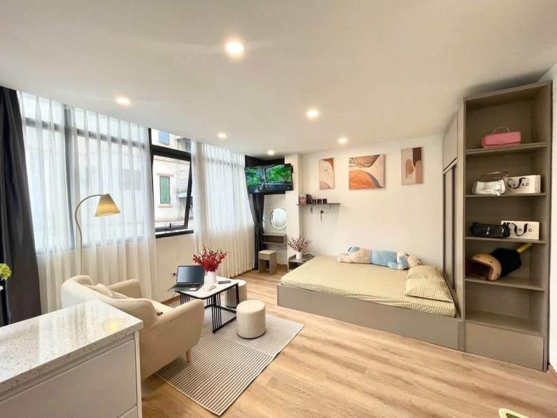 Cho thuê phòng 30m2 cửa sổ thoáng, full nội thất, giờ giấc tự do ngay nơ trang long, bình thạnh - gần chợ bà chiểu, q1, q3