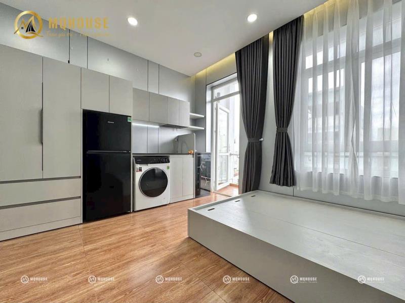 Khai trương căn hộ ban công - máy giặt riêng mới 100% full nội thất gần ngã tư phú nhuận đường thích quảng đức - Ảnh 2