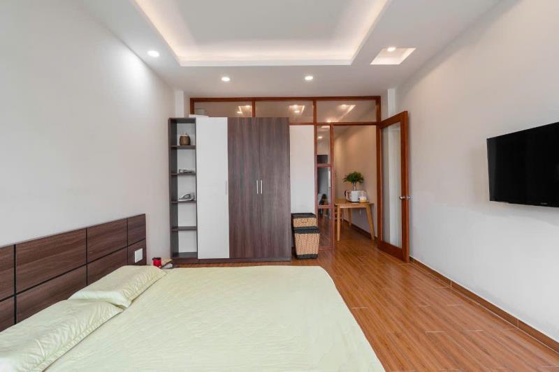 Cho thuê căn hộ 1 phòng ngủ ban công rộng, máy giặt & máy sấy riêng – điện biên phủ, bình thạnh sát quận 1, quận 2 - Ảnh 2