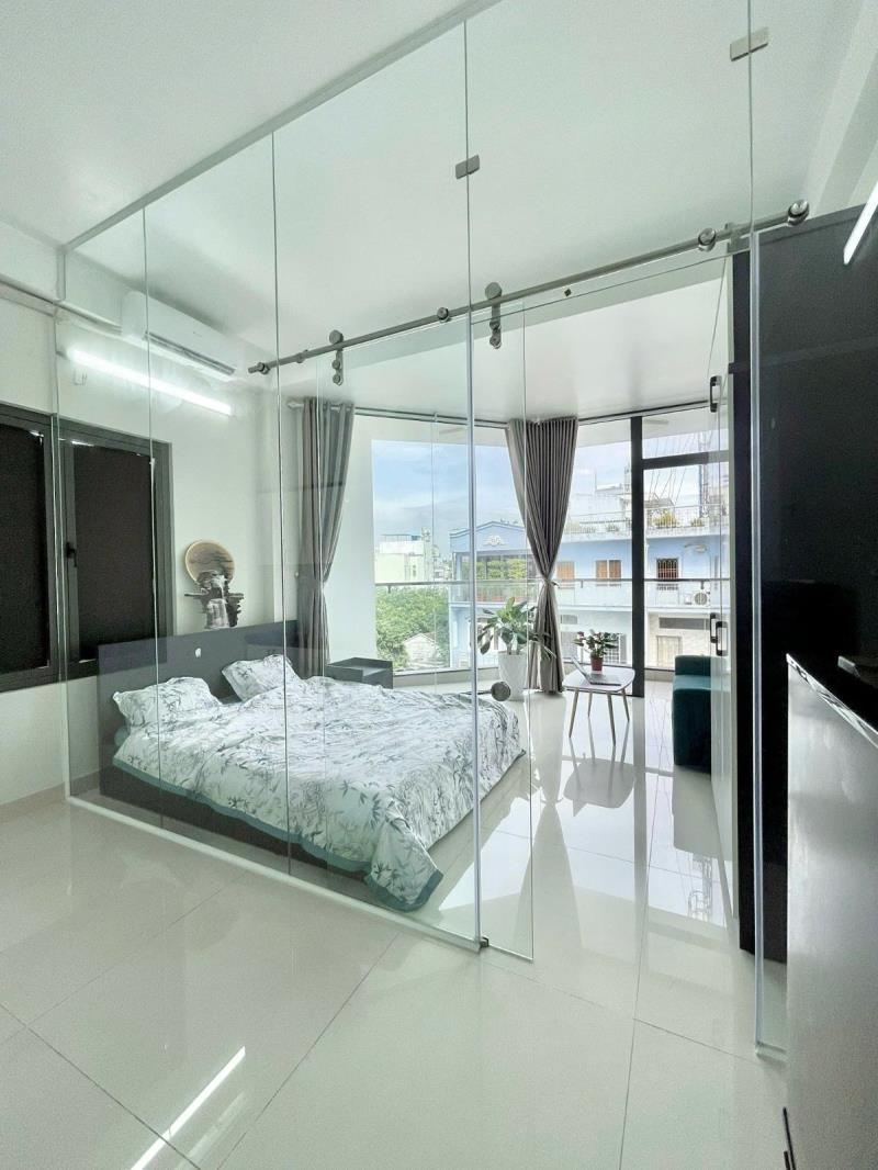 Cho thuê căn hộ 1 phòng ngủ ban công lớn ngô đức kế, bình thạnh – giáp quận 1   - Ảnh 4