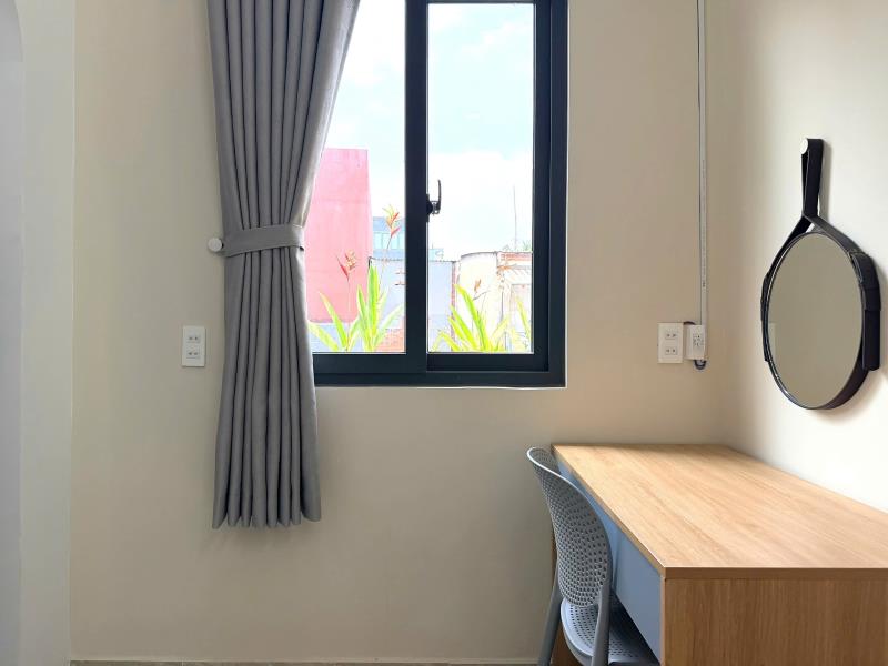Cho thuê căn hộ có ban công và cửa sổ lớn thoáng mát full nội thất đường nguyễn xí quận bình thạnh, sát quận 1, gò vấp - Ảnh 3