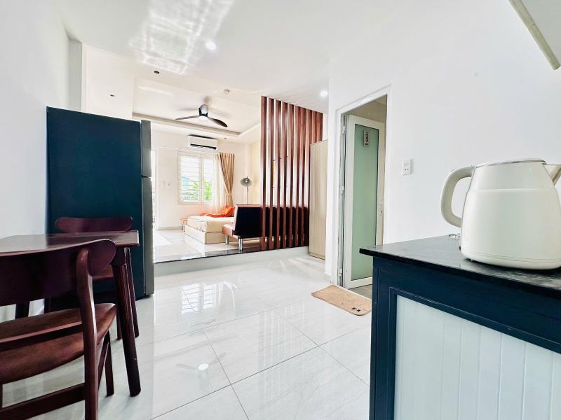 Cho thuê căn hộ 45m2 siêu rộng, mới 100% full nội thất ban công gần thảo cầm viên, cầu ba son, cầu thị nghè, bình thạnh, quận 1