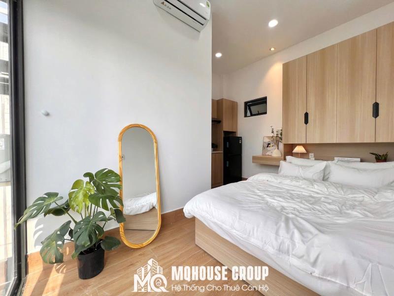 Nguyễn kiệm, p hạnh thông, gv studio cửa sổ,  full nội thất tone gỗ hiện đại gần cv gia định - Ảnh 3