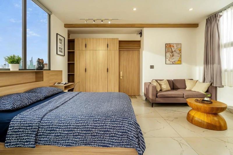 Chuỗi căn hộ studio ban công 30m2 | sau lotte cộng hòa - hoàng văn thụ - khu k300 - Ảnh 2