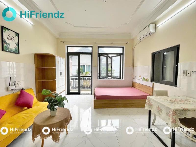 Căn hộ studio có ban công thoáng | 35m2 full nội thất | gần etown cộng hoà - Ảnh 4