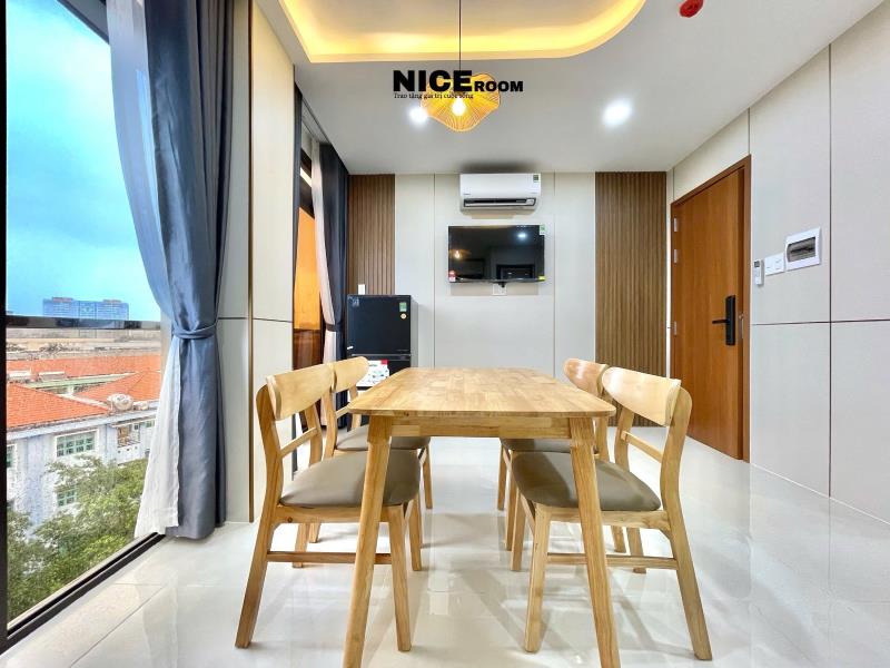 Cho thuê căn hộ 1 phòng ngủ bình thạnh, full nội thất, máy giặt riêng, cửa sổ lớn, gần đinh bộ lĩnh, hàng xanh, quận 1 - Ảnh 2