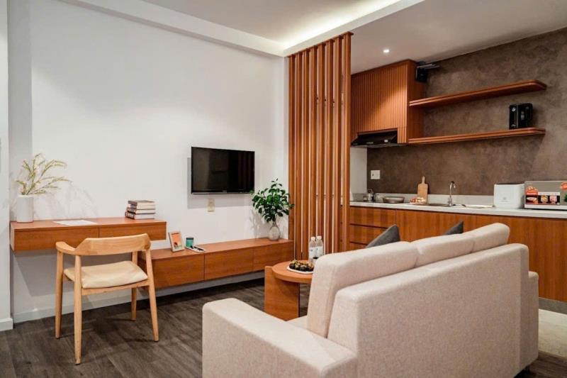 🔥 Căn hộ studio-1pn_60m2_full nội thất_ gần cầu nguyễn hữu cảnh - Ảnh 4
