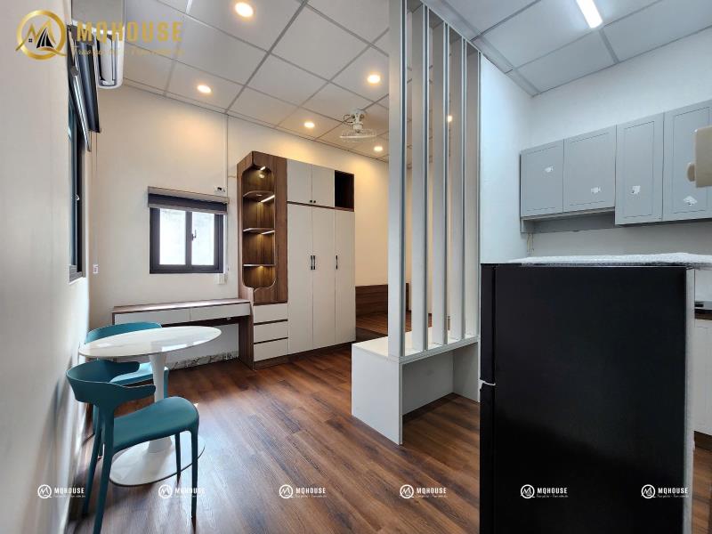 Cho thuê căn hộ 1pn lầu 2 bùi thị xuân, tân bình - cửa sổ trời thoáng mát - Ảnh 2