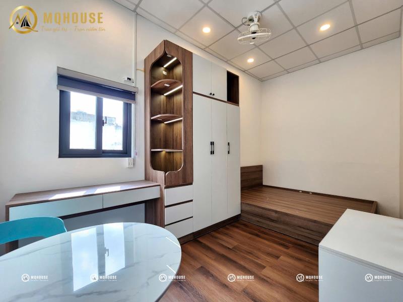 Cho thuê căn hộ 1pn lầu 2 bùi thị xuân, tân bình - cửa sổ trời thoáng mát - Ảnh 4