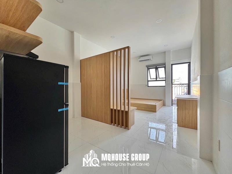 📍Studio ban công tách bếp | máy giặt riêng | rộng 40m2 