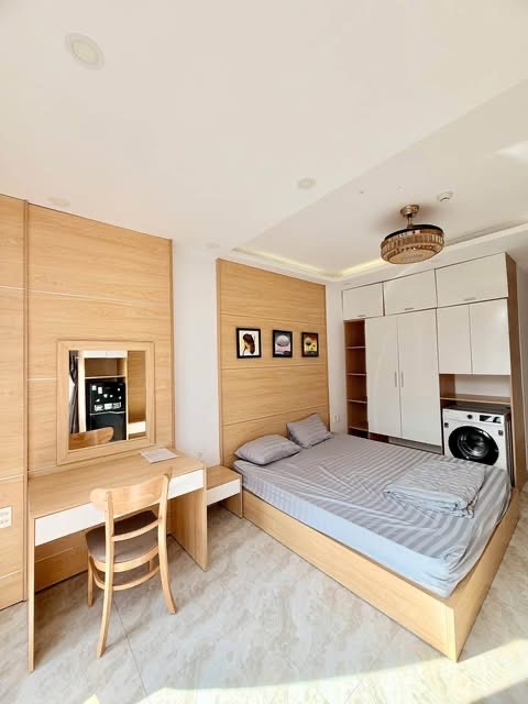 Cho thuê phòng 35m2 cửa sổ thoáng, full nội thất, giờ giấc tự do ngay phan xích long - gần q1, q3 - Ảnh 3
