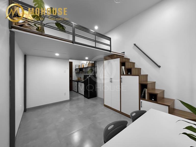 Cho thuê chung cư mini dạng duplex - full nội thất | đi bộ 2’ qua đại học văn hiến - Ảnh 2