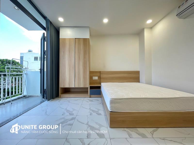 Cho thuê chdv ban công 40m2, cửa sổ thoáng, full nội thất ngay bùi hữu nghĩa, chợ bà chiểu, gần q1, q2, q3 - Ảnh 2