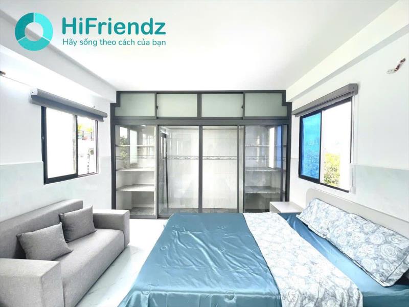 Phòng trọ 30m2 cửa sổ lớn full nội thất, gần nhiều tiện ích sát phan xích long đường nguyễn công hoan - Ảnh 2