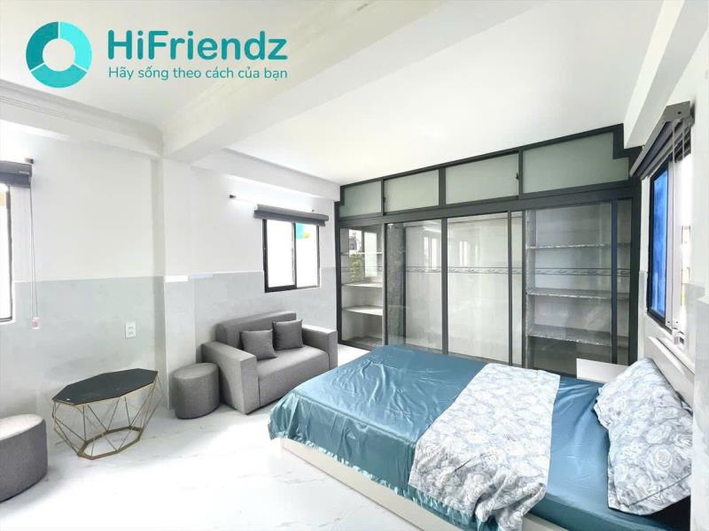 Phòng trọ 30m2 cửa sổ lớn full nội thất, gần nhiều tiện ích sát phan xích long đường nguyễn công hoan - Ảnh 4