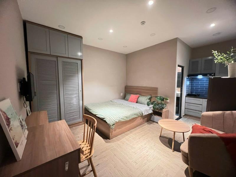 Cho thuê căn hộ full nội thất gần chợ bà chiểu - Ảnh 2