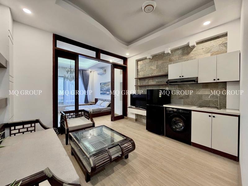 Cho thuê căn hộ full nt - đường đào duy anh - khu sân bay 