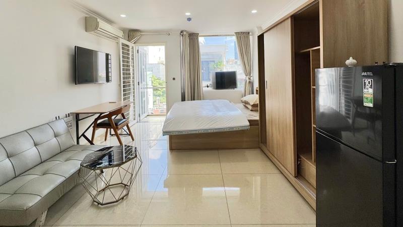 Chdv 1pn 40m2 ban công thoáng mát - lê thị hồng gấm q1 - sát chợ bến thành & ngã 6 phù đổng. full nội thất cao cấp, thang máy, giờ tự do! - Ảnh 3