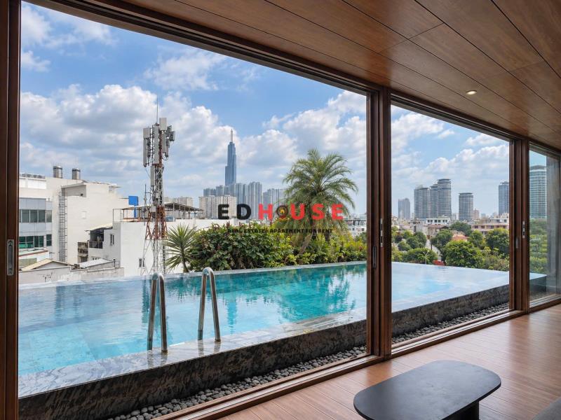 Cho thuê căn studio siêu sang gần pearl plaza, landmak 81, ngã tư hàng xanh