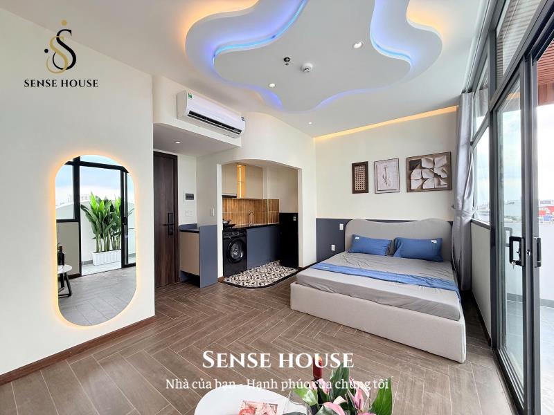 Căn hộ penhouse mới xây | nhà cực có gu | full nội thất cao cấp | ngay khu sân bay | nhà thang máy - Ảnh 3