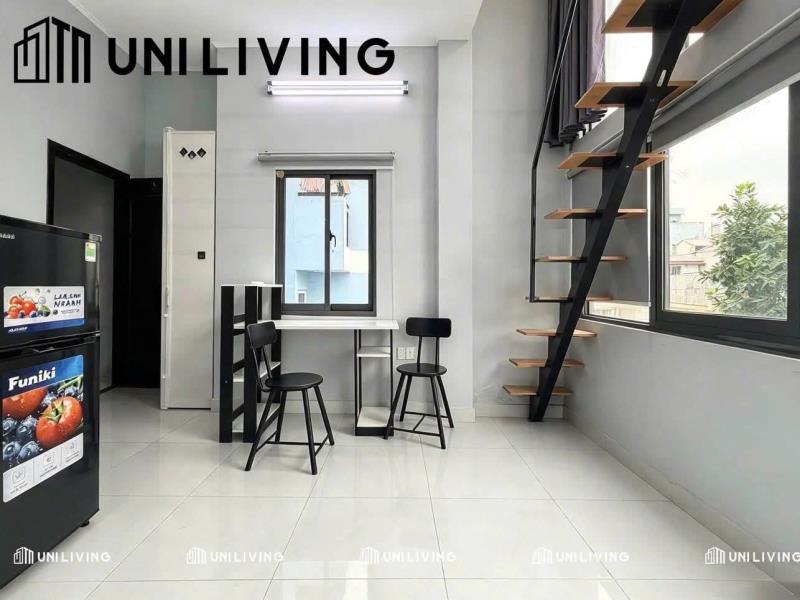 Phòng gác lửng cao – cửa sổ kính thoáng – full nội thất – bình thạnh  - Ảnh 3