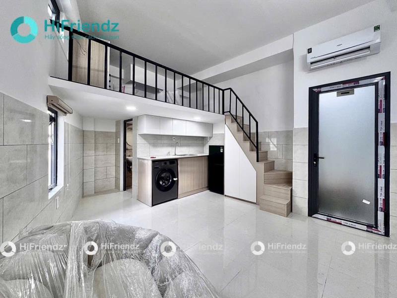 Cho thuê phòng có gác có máy giặt riêng, full nội thất – gần đại học hutech- đinh bộ lĩnh, quận bình thạnh - Ảnh 3