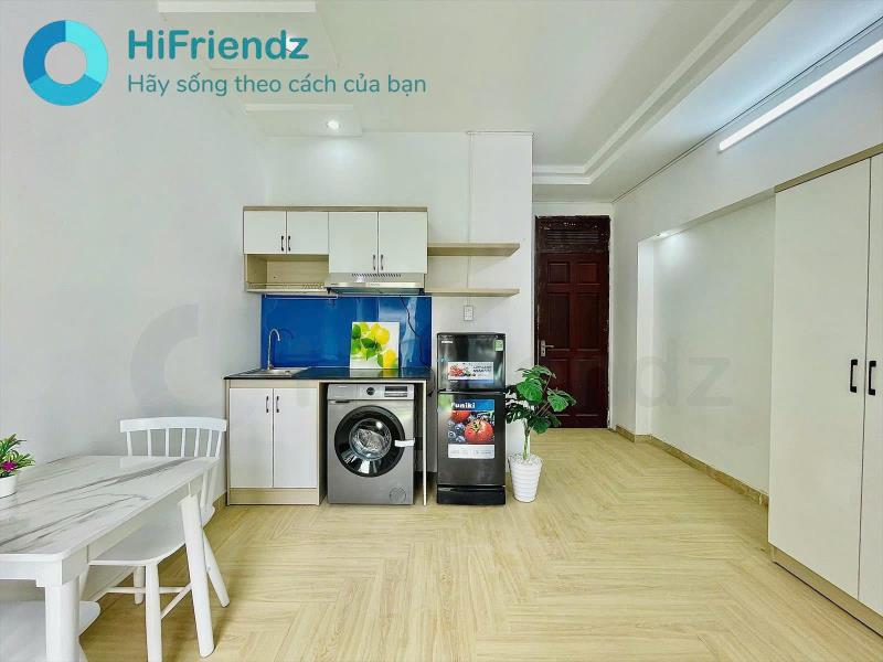 Cho thuê căn hộ cửa sổ thoáng mát | máy giặt riêng, ban công | bình thạnh – tp.hcm | ngay ngã tư hàng xanh | ung văn khiêm - Ảnh 2