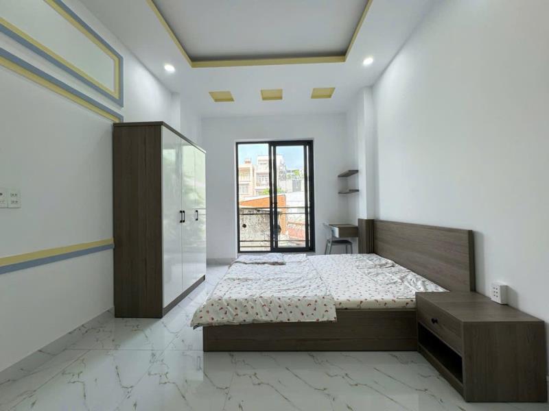 Cho thuê căn hộ rộng, ban công thoáng, full nội thất – lê quang định, bình thạnh, gần bà chiểu, q1 - Ảnh 4