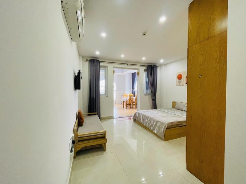 Penhouse 1 phòng ngủ 1 ban công sân vườn chill hết nấc | sẵn nội thất toạ lạc khu sân bay