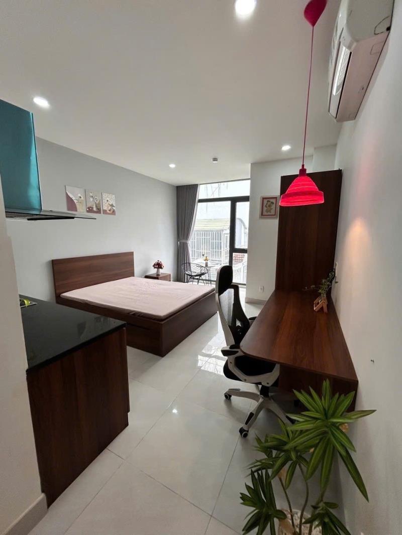 Phòng 40m2 full nội thất ban công máy giặt riêng ngay giáp q1,q3- bùi đình tuý, bình thạnh - Ảnh 4