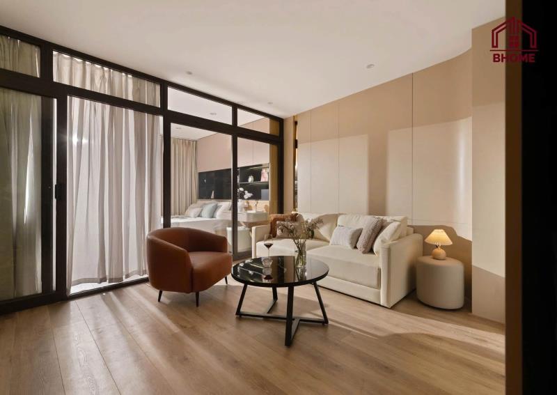 Khai trương mới căn hộ 45m2 - tách bếp full nội thất có ban công - hoàng sa, bình thạnh giáp quận 3, thuận tiện di chuyển lên quận 1