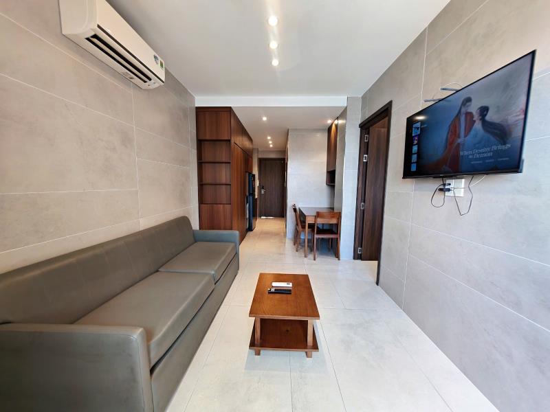 Căn hộ cao cấp 2pn full nội thất xịn xò ngay nguyễn kiệm gò vấp ✨ • thiết kế 2 phòng ngủ riêng biệt, view cửa sổ panorama đón nắng cực chill • full nội thất cao cấp