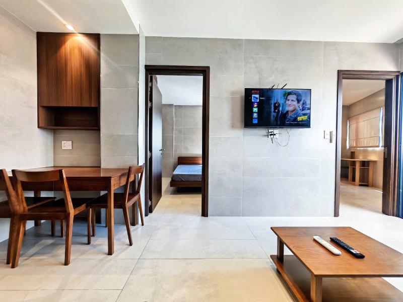 Căn hộ cao cấp 2pn full nội thất xịn xò ngay nguyễn kiệm gò vấp ✨ • thiết kế 2 phòng ngủ riêng biệt, view cửa sổ panorama đón nắng cực chill • full nội thất cao cấp - Ảnh 2