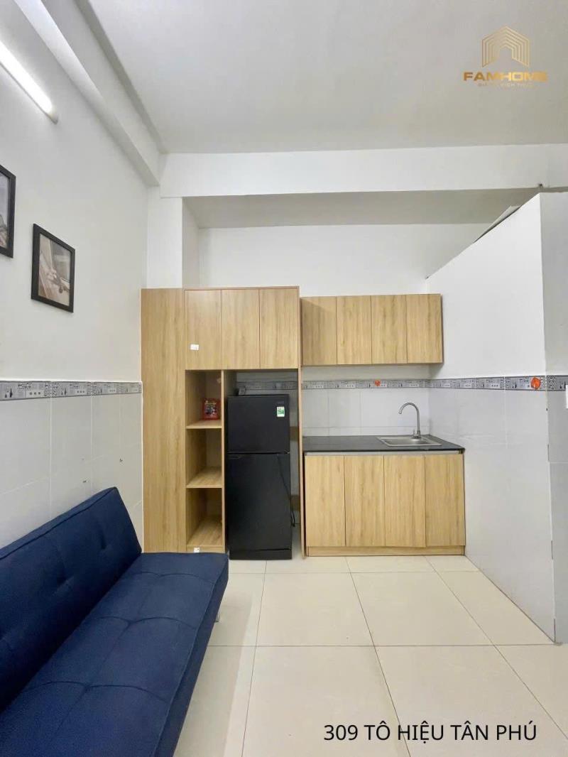 Phòng 30m² full nội thất, có sofa – tân phú