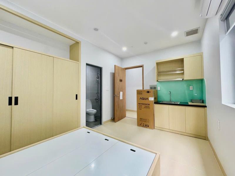 Khai trương căn hộ mini full nội thất cửa sổ trời thang máy tại bùi đình túy bình thạnh gần q1 - Ảnh 3