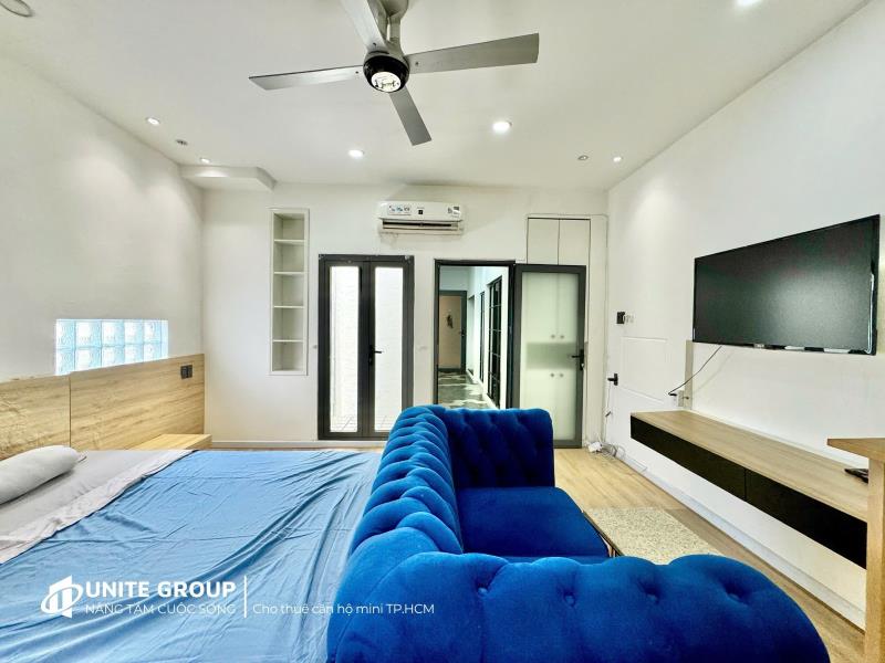 Cho thuê căn hộ studio ban công rộng rãi 30m2 | gần công viên gia định - phú nhuận - bình thạnh - Ảnh 3