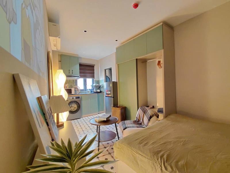 Khai trương phòng 40m2 có máy giặt riêng full nội thất mới ngay giáp quận 1,3- nguyễn văn trỗi, phú nhuận