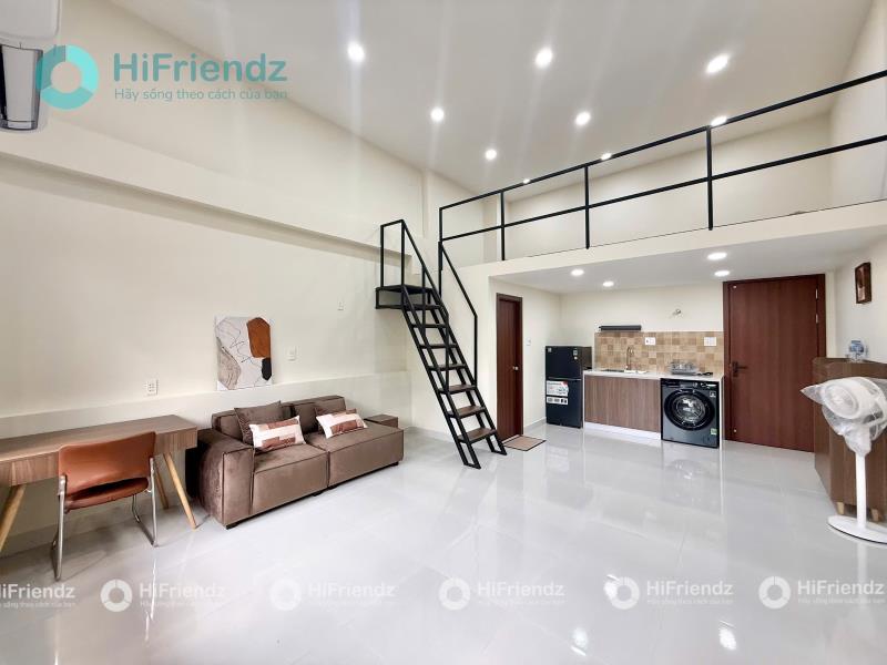 Cho thuê căn hộ duplex ban công / cửa sổ gần sân bay tân sơn nhất quận tân bình