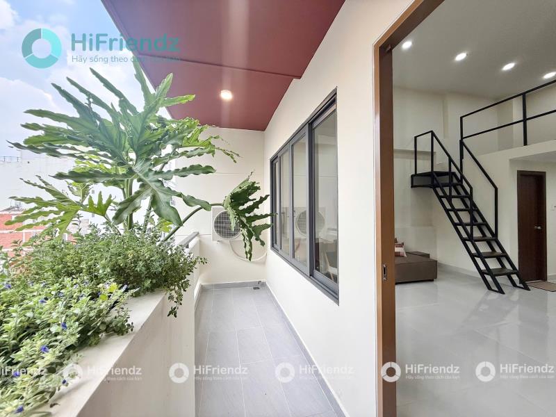 Cho thuê căn hộ duplex ban công / cửa sổ gần sân bay tân sơn nhất quận tân bình - Ảnh 2